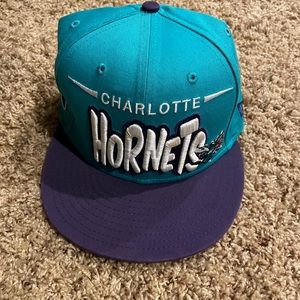 Charlotte Hornets New Era Hardwood Classics flat brim snap back